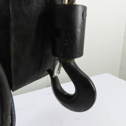 CM Lodestar Model RRS 2Ton 4000LB Electric Chain Hoist 20'Lift 16FPM 230/460 3Ph