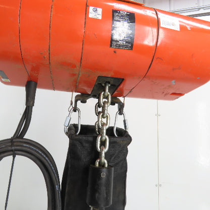 CM Lodestar Model RRS 2Ton 4000LB Electric Chain Hoist 20'Lift 16FPM 230/460 3Ph