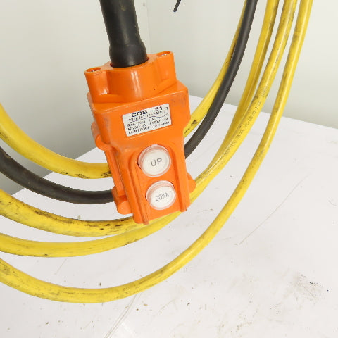 CM Lodestar Model L 1Ton 2000LB Electric Chain Hoist 15'Lift 16FPM 230/460 3Ph