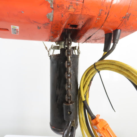 CM Lodestar Model L 1Ton 2000LB Electric Chain Hoist 15'Lift 16FPM 230/460 3Ph