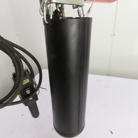 CM Lodestar Model L 1Ton 2000LB Electric Chain Hoist 15'Lift 16FPM 230/460 3Ph