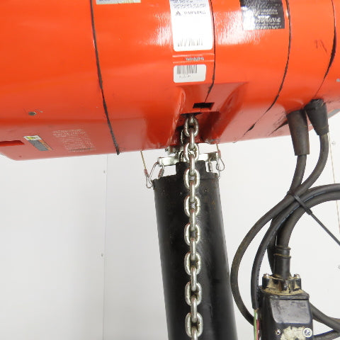 CM Lodestar Model L 1Ton 2000LB Electric Chain Hoist 15'Lift 16FPM 230/460 3Ph