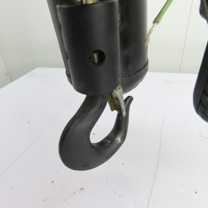 CM Lodestar Model L 1Ton 2000LB Electric Chain Hoist 15'Lift 16FPM 230/460 3Ph
