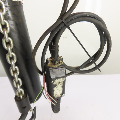 CM Lodestar Model L 1Ton 2000LB Electric Chain Hoist 15'Lift 16FPM 230/460 3Ph
