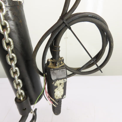 CM Lodestar Model L 1Ton 2000LB Electric Chain Hoist 15'Lift 16FPM 230/460 3Ph