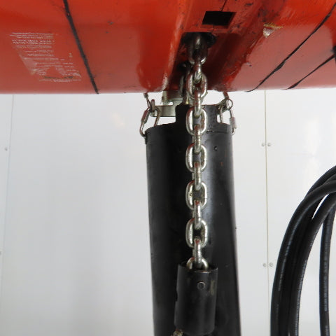 CM Lodestar Model L 1Ton 2000LB Electric Chain Hoist 15'Lift 16FPM 230/460 3Ph