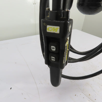 CM Lodestar Model L 1Ton 2000LB Electric Chain Hoist 15'Lift 16FPM 230/460 3Ph