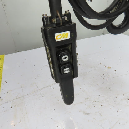 CM Lodestar Model L 1Ton 2000LB Electric Chain Hoist 15'Lift 16FPM 230/460 3Ph