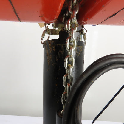 CM Lodestar Model L 1Ton 2000LB Electric Chain Hoist 15'Lift 16FPM 230/460 3Ph