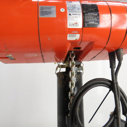 CM Lodestar Model L 1Ton 2000LB Electric Chain Hoist 15'Lift 16FPM 230/460 3Ph