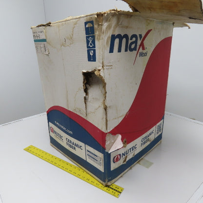 NUTEC HPS-8-2 Ceramic Fiber Insulation Refractory Blanket 8lb 2in x 24in x 120in