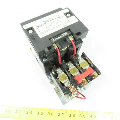 Square D 8536SDO1S NEMA Size 2 Motor Starter 3-Pole 120V Coil 600v 25HP