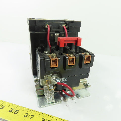 Square D 8536SDO1S NEMA Size 2 Motor Starter 3-Pole 120V Coil 600v 25HP