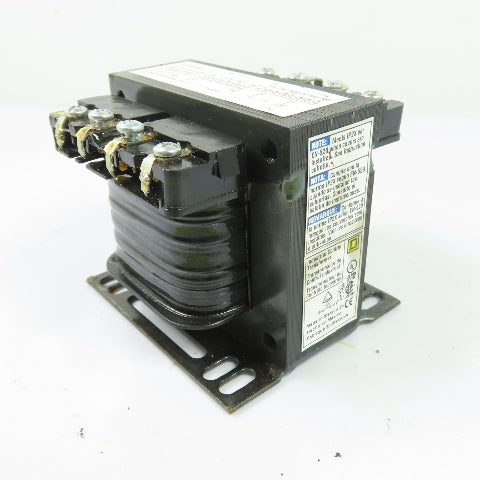 Square D 9070T100D1 0.1kVA Control Transformer 240/480V Pri 120V Sec