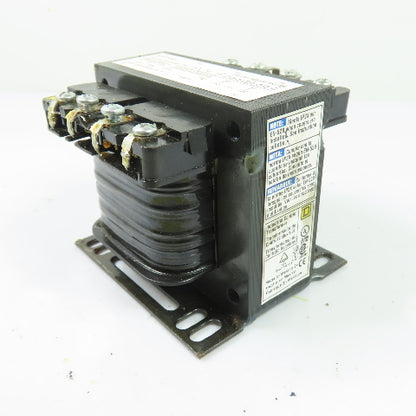 Square D 9070T100D1 0.1kVA Control Transformer 240/480V Pri 120V Sec