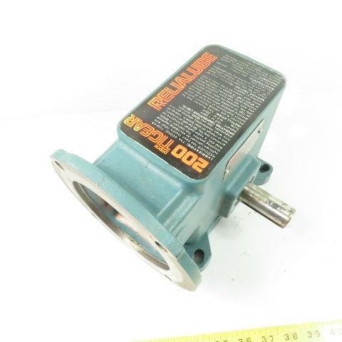 Dodge M053486002-PT Tigear Right Angle Worm Gear Reducer 50:1 Ratio 35RPM