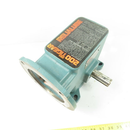 Dodge M053486002-PT Tigear Right Angle Worm Gear Reducer 50:1 Ratio 35RPM