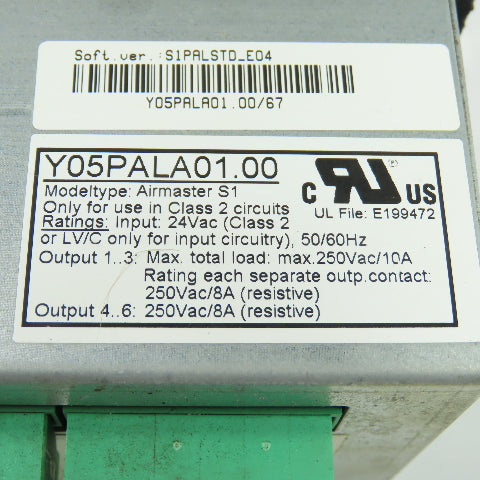 Airmaster Y05PALA01.00 S1 Air Compressor Control Panel 24V