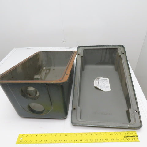 Toshiba 13-1/2" x 23-1/2" Heavy Duty Cast Iron Motor Terminal Box