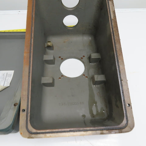 Toshiba 13-1/2" x 23-1/2" Heavy Duty Cast Iron Motor Terminal Box