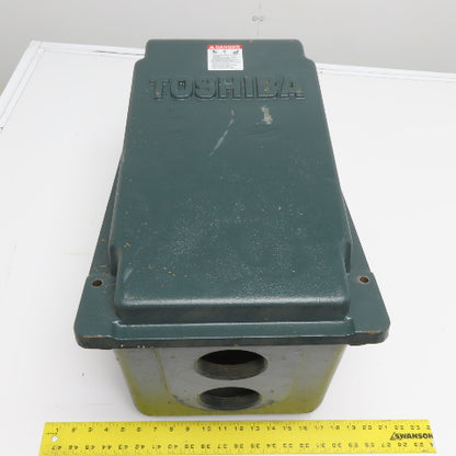 Toshiba 13-1/2" x 23-1/2" Heavy Duty Cast Iron Motor Terminal Box