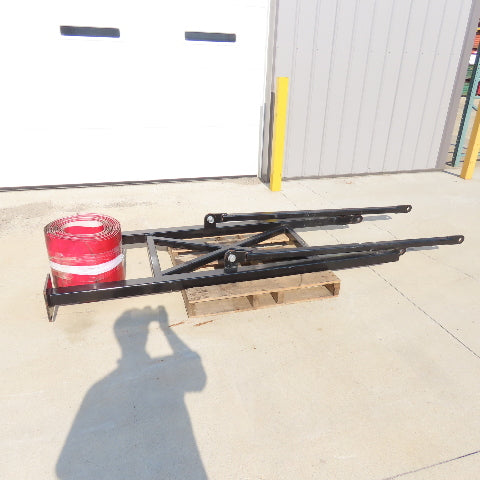 Jomar CB116-BA-S385 Incline Cleated Belt Conveyor 460V 3Ph 5hp 32' x 12" Intake