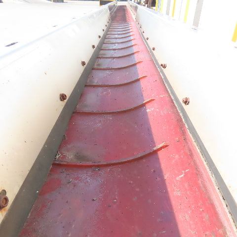 Jomar CB116-BA-S385 Incline Cleated Belt Conveyor 460V 3Ph 5hp 32' x 12" Intake