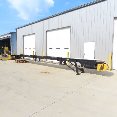 Jomar CB116-BA-S385 Incline Cleated Belt Conveyor 460V 3Ph 5hp 32' x 12" Intake