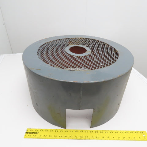 Electric Motor Fan Cover Shroud Mesh Guard 24" x 12"