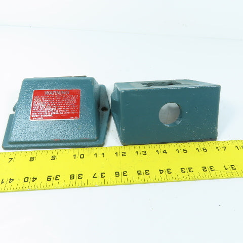 75457-41-WGA Electric Motor CastIron Terminal Box W/ Lid 5" x 4-1/4"