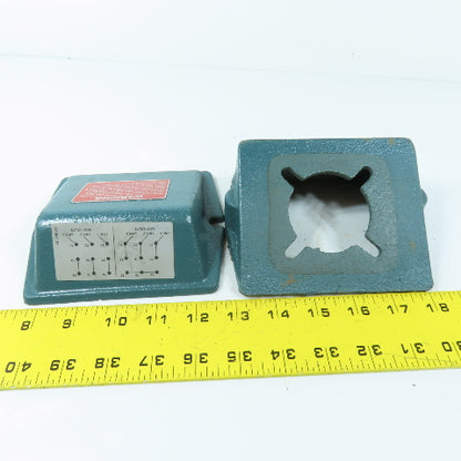 75457-41-WGA Electric Motor CastIron Terminal Box W/ Lid 5" x 4-1/4"