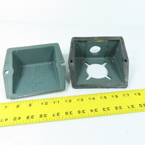 75457-41-WGA Electric Motor CastIron Terminal Box W/ Lid 5" x 4-1/4"