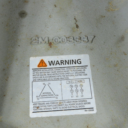 Hyundai Electric Motor Cast Conduit Terminal Junction Box Cover 11-1/4" x 7"