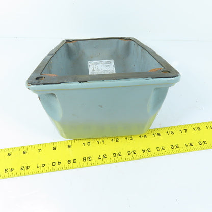 Hyundai Electric Motor Cast Conduit Terminal Junction Box Cover 11-1/4" x 7"