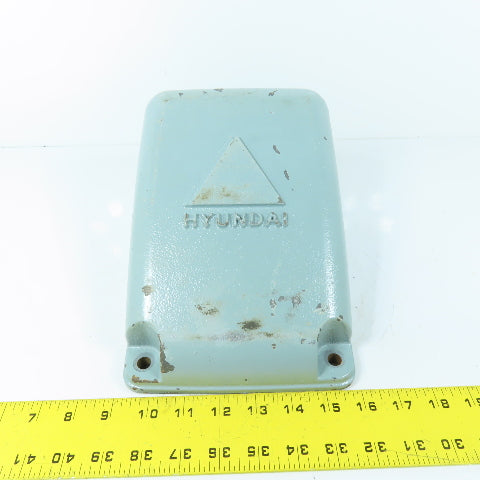 Hyundai Electric Motor Cast Conduit Terminal Junction Box Cover 11-1/4" x 7"