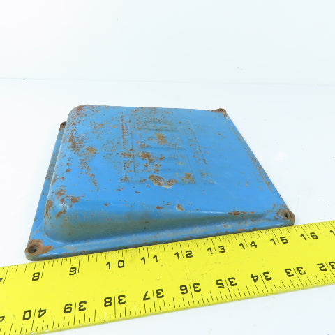 WEG Electric Motor Cast Conduit Terminal Junction Box Cover 7-7/8" x 8-1/2"