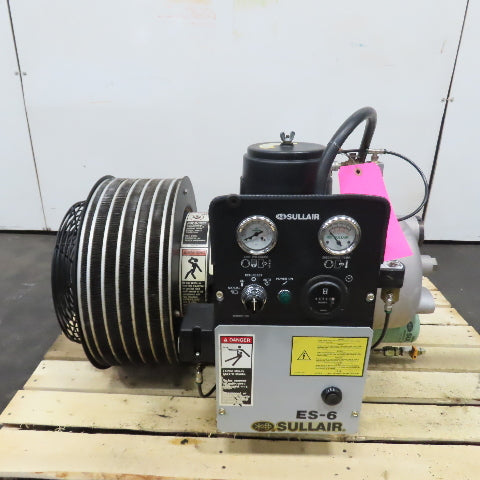 Sullair ES-6 10 AC Rotary Screw Air Compressor 10HP 125PSI 36CFM 460V 3Ph