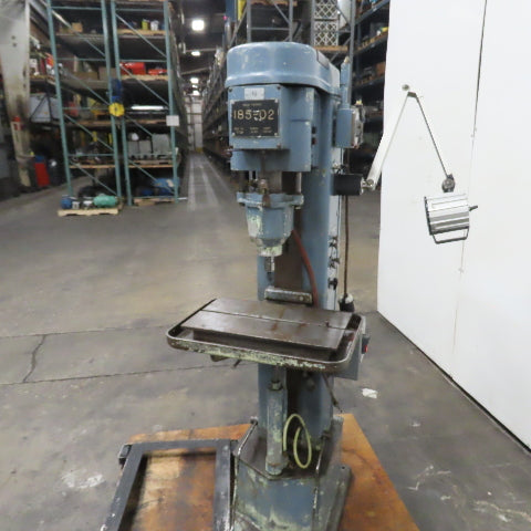 Snow TA-3-A Vertical Tapping Machine 220V 3Ph Tested 12-1/2" Throat