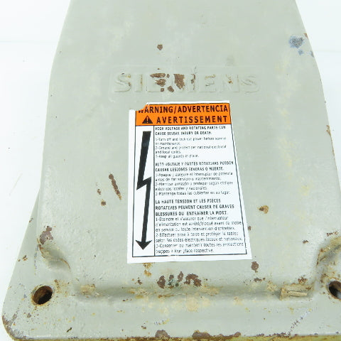 Siemens Electric Motor Cast Conduit Terminal Junction Box Cover 7-3/4" x 10-1/4"