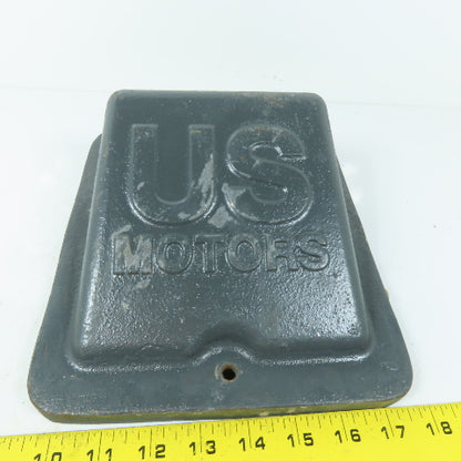 U.S. Motors Electric Motor Cast Conduit Terminal Box Cover 8-1/2" wide x 9-9/16"