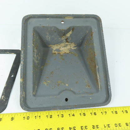 U.S. Motors Electric Motor Cast Conduit Terminal Box Cover 8-1/2" wide x 9-9/16"