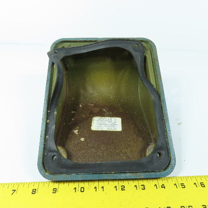 Baldor 10CB1503 Electric Motor Cast Terminal Junction Box Cover 9" x 7-1/8"