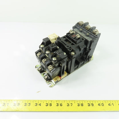 Allen-Bradley 509-B0B Magnetic Motor Starter Size 1 3-Pole 27A 120V Coil