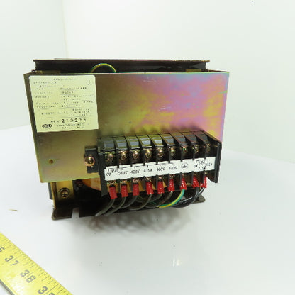Urakawa ZTE563-36389 Control Transformer 1500VA 380V-480V Pri 200V Sec 1Ph