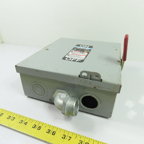 Siemens GNF321 30A Non Fusible Safety Disconnect Switch 3Ph 240VAC