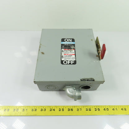 Siemens GNF321 30A Non Fusible Safety Disconnect Switch 3Ph 240VAC