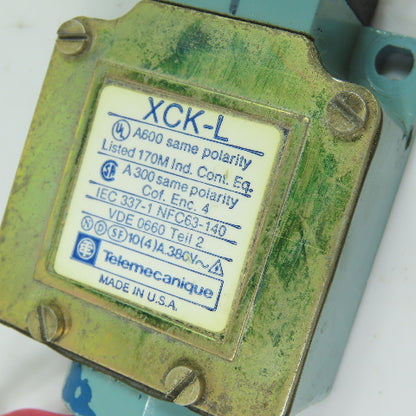 Telemecanique XCK-L 380V Rocker Arm Roller Limit Switch