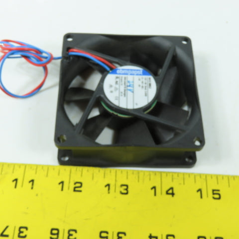 ebm-papst 8412 NMLE Axial Cooling Fan 12VDC 52mA 0.62W Wire Leads