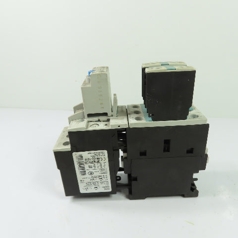 Siemens 3RT1023-1A Sirius 3-Pole Motor Starter Assembly W/ 3RU1126 -1CB0 Relay