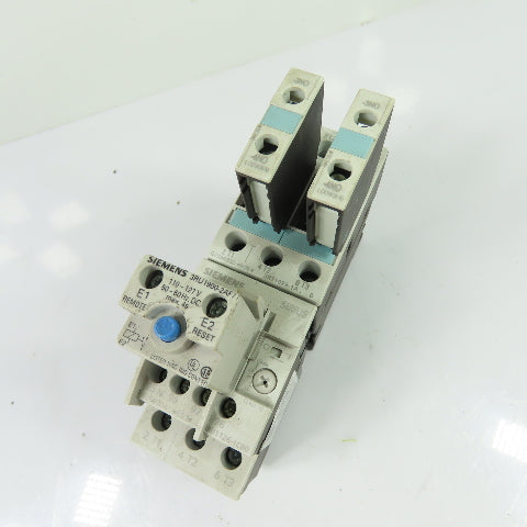 Siemens 3RT1023-1A Sirius 3-Pole Motor Starter Assembly W/ 3RU1126 -1CB0 Relay
